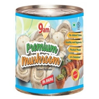 9am Button Mushroom 800 G